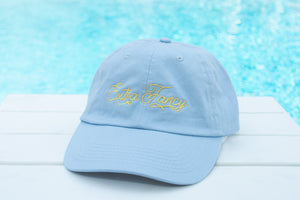 Extra Fancy Embroidered Hat with Caviar and Champagne