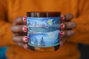 Catskills Getaway Luxury Candle | Designed with Catskills artist Kathy Bryant