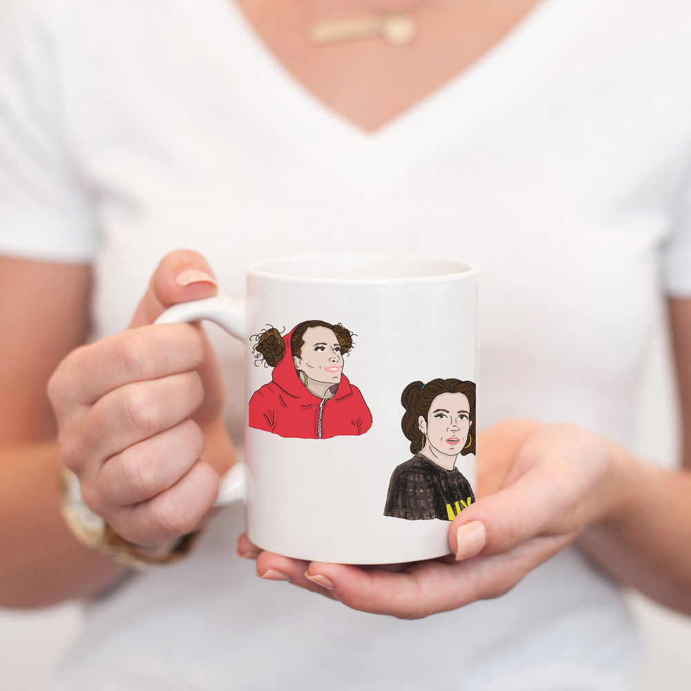 
            
                Load image into Gallery viewer, Abbi to my Ilana Mugs | Broad City Mugs | Broad City Gifts for Friend
            
        
