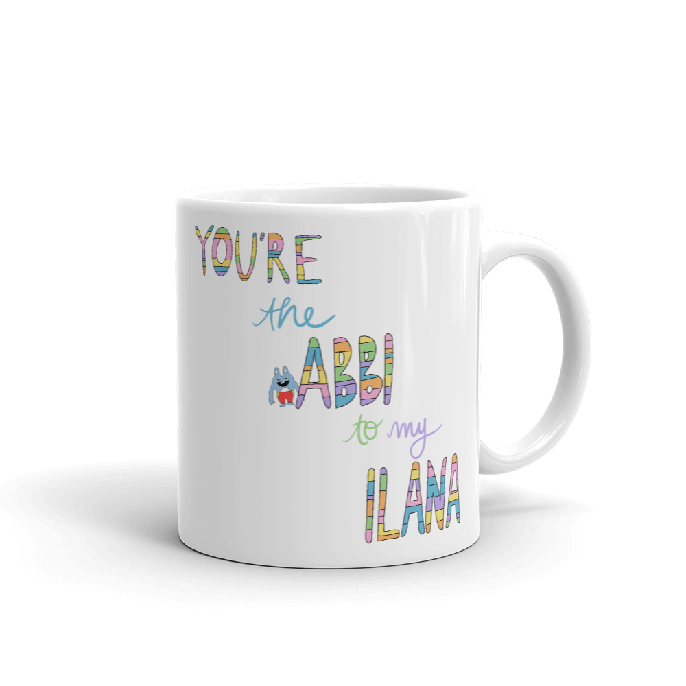 Abbi to my Ilana Mugs | Broad City Mugs | Broad City Gifts for Friend