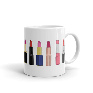 
            
                Load image into Gallery viewer, Designer Lipstick Illustration Mug
            
        