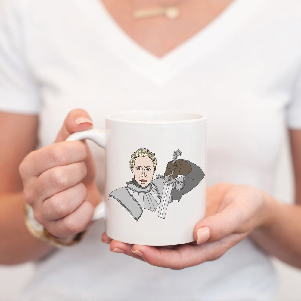 Game of Thrones Brienne of Tarth Quote Illustration Mug